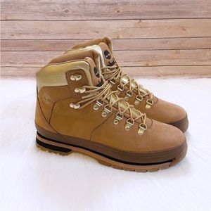 Timberland Tan Waterproof Lace Up Boots